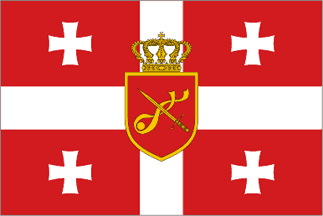 [Battle flag]